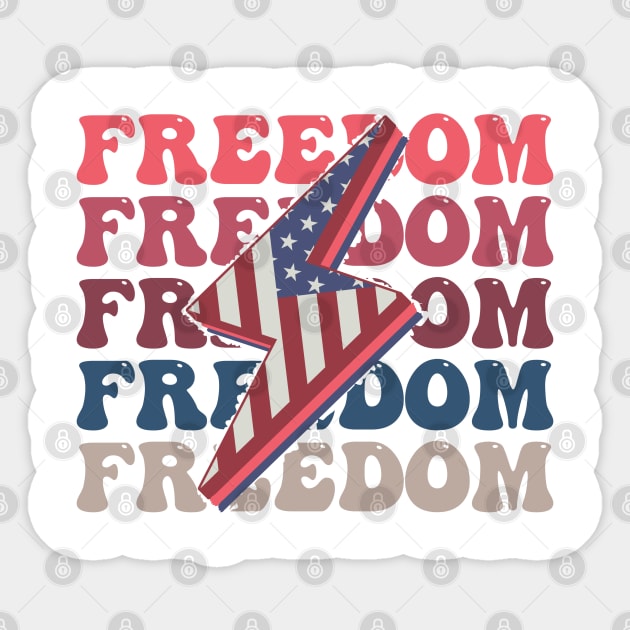 Freedom Freedom Freedom Sticker by OFM